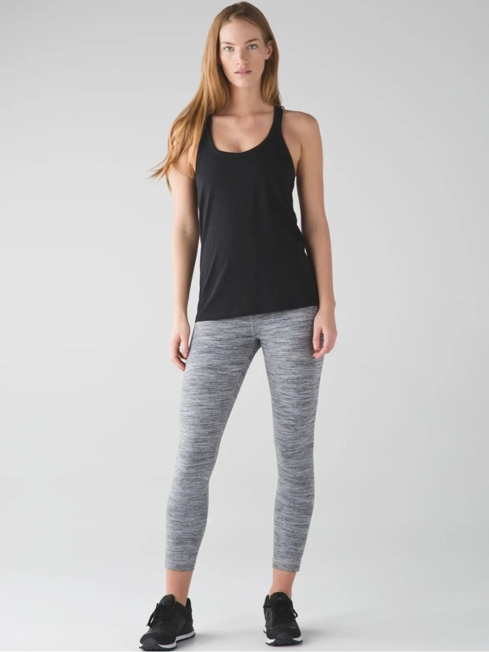 Lululemon High Times Legging in Space Dye Camo Seal Grey Deep Coal